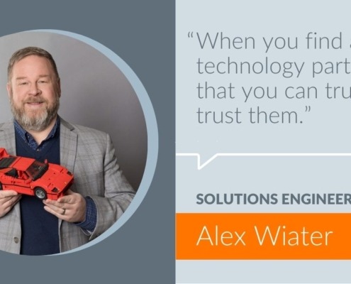 Solutions Engineer, Alex Wiater
