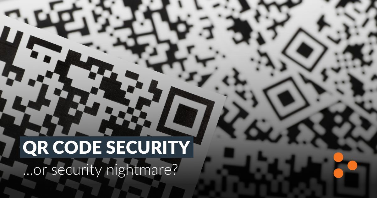 QR Code Security... or security nightmare?